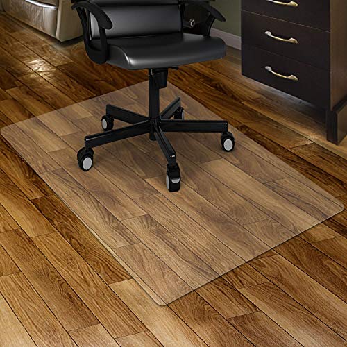 Eco-Friendly Kuyal Clear Chair mat for Hard Floors 36 x 48
