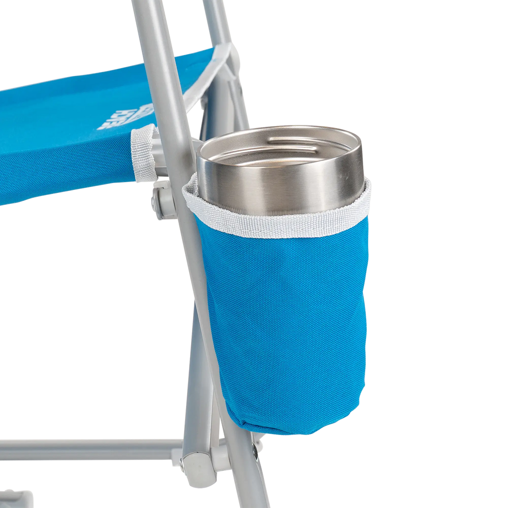 Smooth Motion Beach Rocker - Choice 712 - Heavy-Duty Kickback Rocker with Beverage Holder Detail