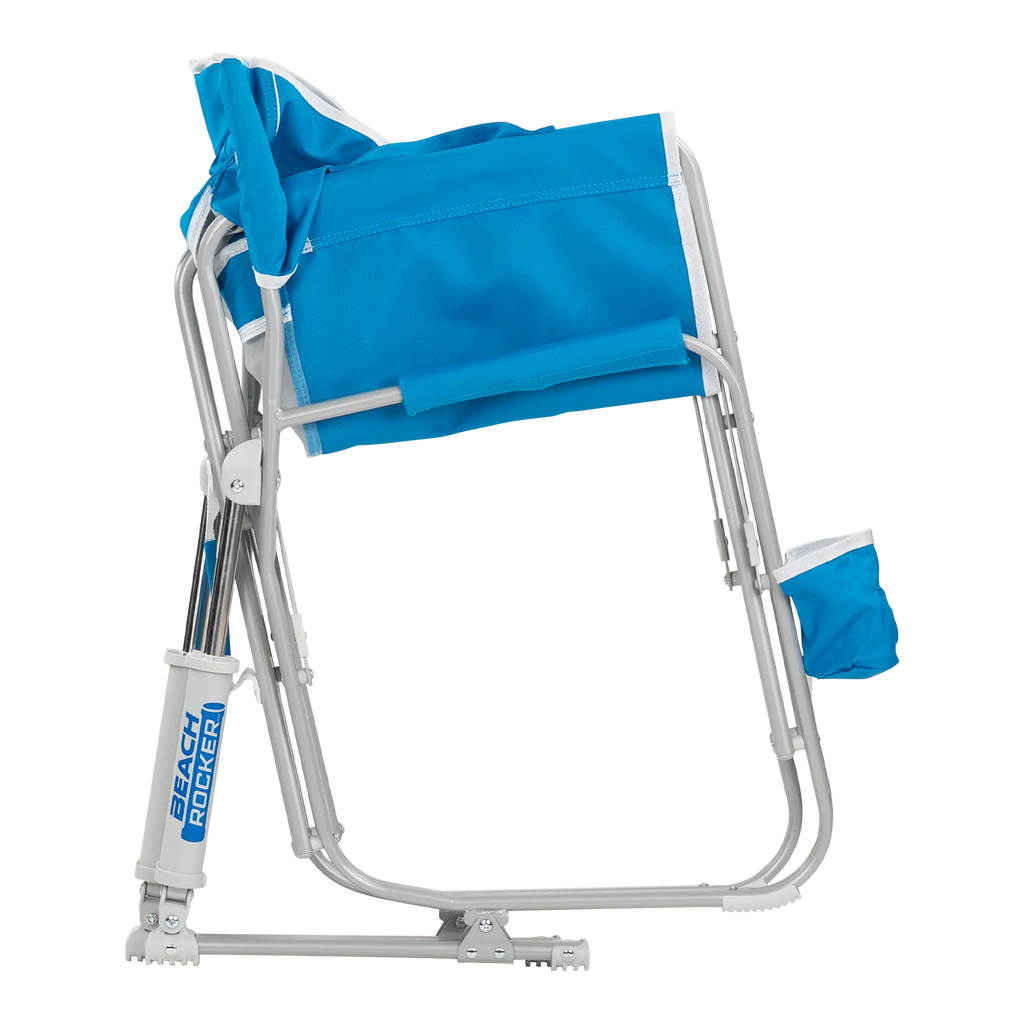 Smooth Motion Beach Rocker - Choice 712 - Heavy-Duty Kickback Rocker with Beverage Holder Detail