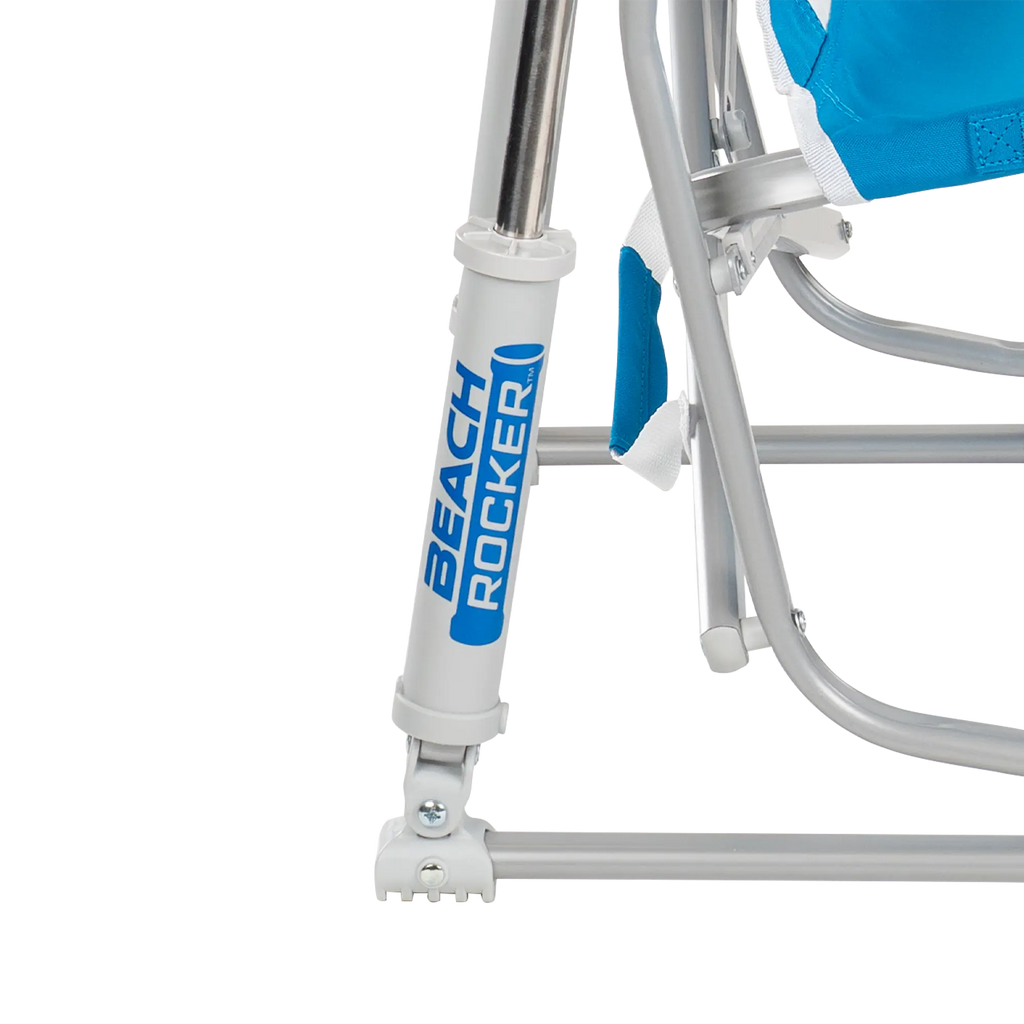 Smooth Motion Beach Rocker - Choice 712 - Heavy-Duty Kickback Rocker with Beverage Holder Detail