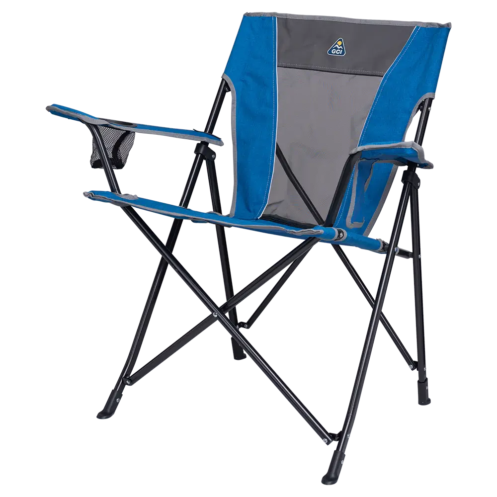 Micro-Folding Comfort Quad Chair - Choice 989 - Space-Saving Micro-Folding Chair for Backpacking Detail