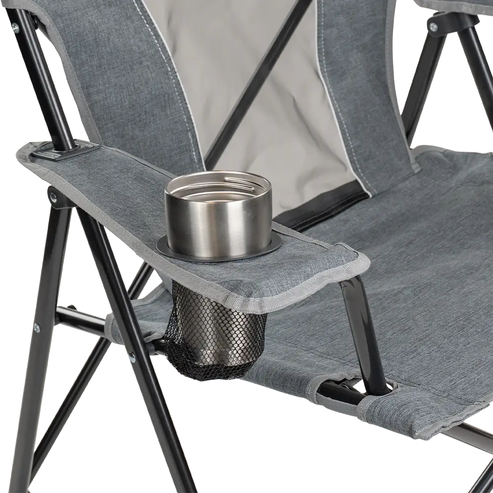 Micro-Folding Comfort Quad Chair - Choice 989 - Space-Saving Micro-Folding Chair for Backpacking Detail