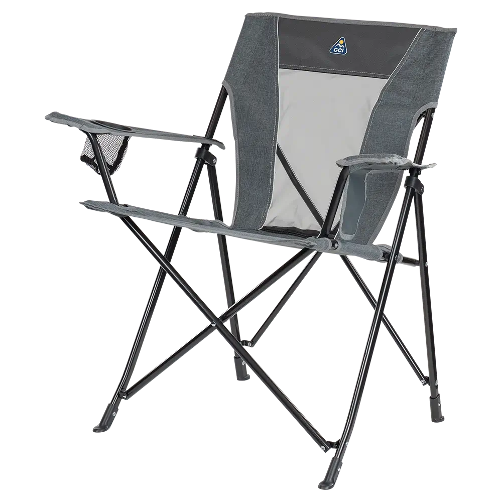 Micro-Folding Comfort Quad Chair - Choice 989 - Space-Saving Micro-Folding Chair for Backpacking Detail