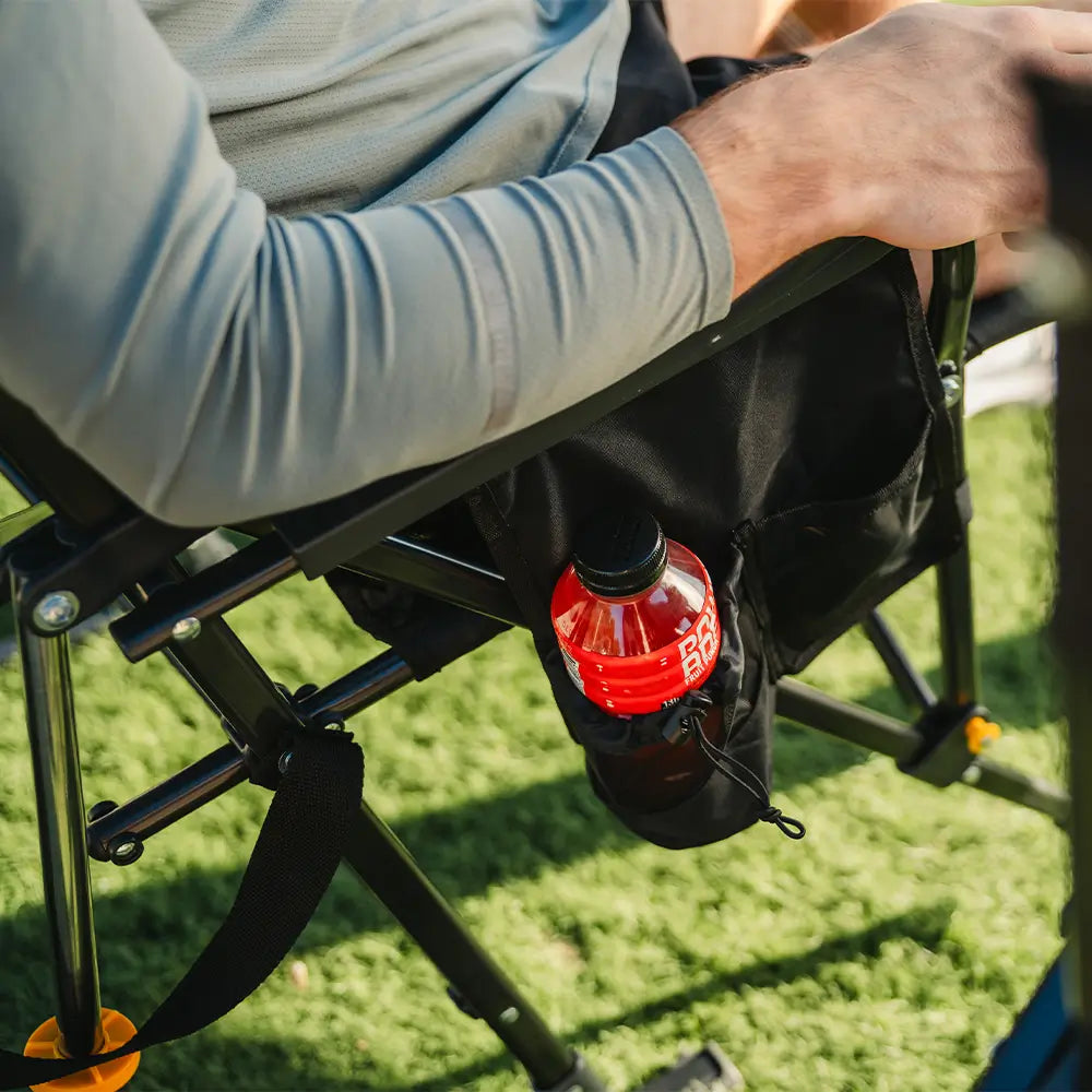 Heavy-Duty Freestyle BreezeRocker - Choice 504 - Patented Spring-Action Rocking Chair for Camping Detail