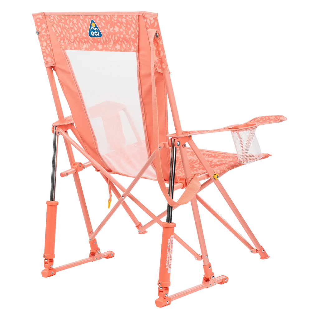 Premium All-Weather Comfort Pro Rocker - Choice 375 - RoadTrip Rocker Smooth Motion Camp Chair Detail