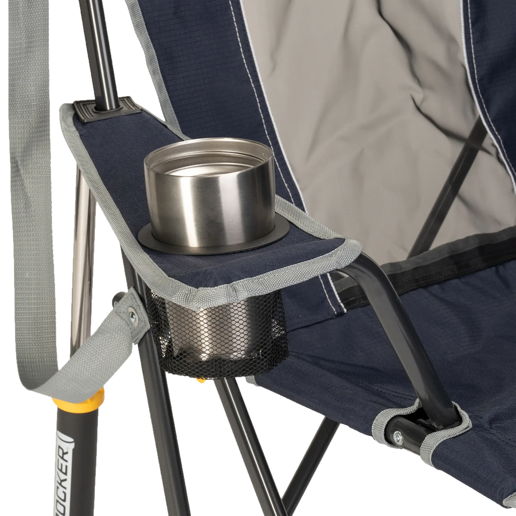 Premium All-Weather Comfort Pro Rocker - Choice 375 - RoadTrip Rocker Smooth Motion Camp Chair Detail