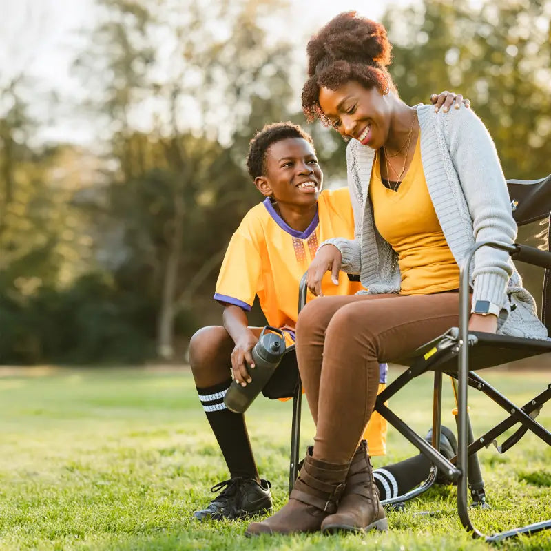 Smooth Motion Freestyle Rocker - Choice 711 - Patented Spring-Action Rocking Chair for Camping Detail