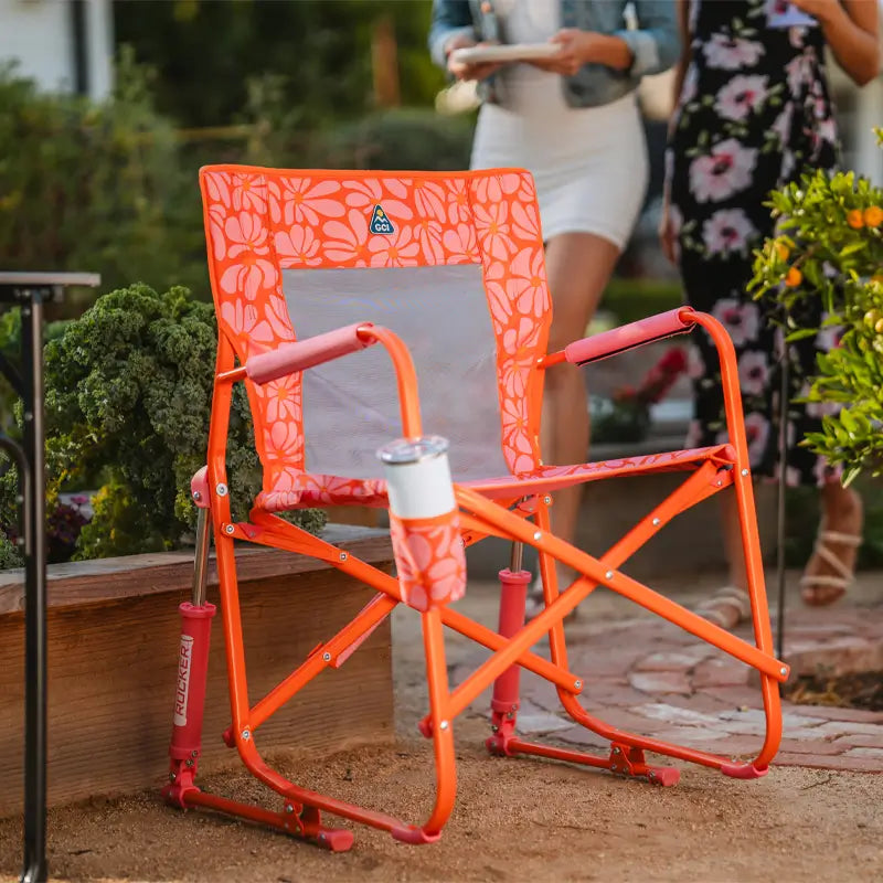 Smooth Motion Freestyle Rocker - Choice 711 - Patented Spring-Action Rocking Chair for Camping Detail