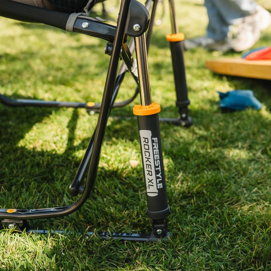 Premium All-Weather Freestyle Rocker XL - Choice 552 - Freestyle Rocker Portable Outdoor Folding Chair Detail