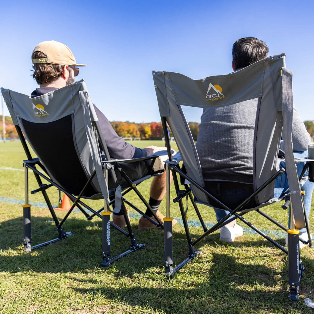 Premium All-Weather Comfort Pro Rocker - Choice 375 - RoadTrip Rocker Smooth Motion Camp Chair Detail