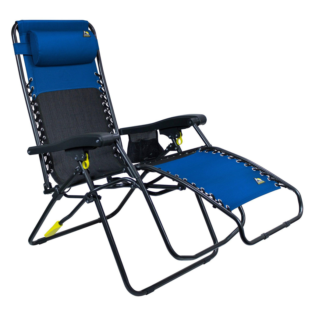 Backpack Travel Freeform Zero Gravity Lounger Bundle - Choice 507 - Multi-Position Outdoor Beach Chair with Pillow Detail