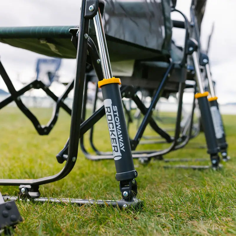 Luxury Camp Stowaway Rocker - Choice 794 - Patented Spring-Action Rocking Chair for Camping Detail