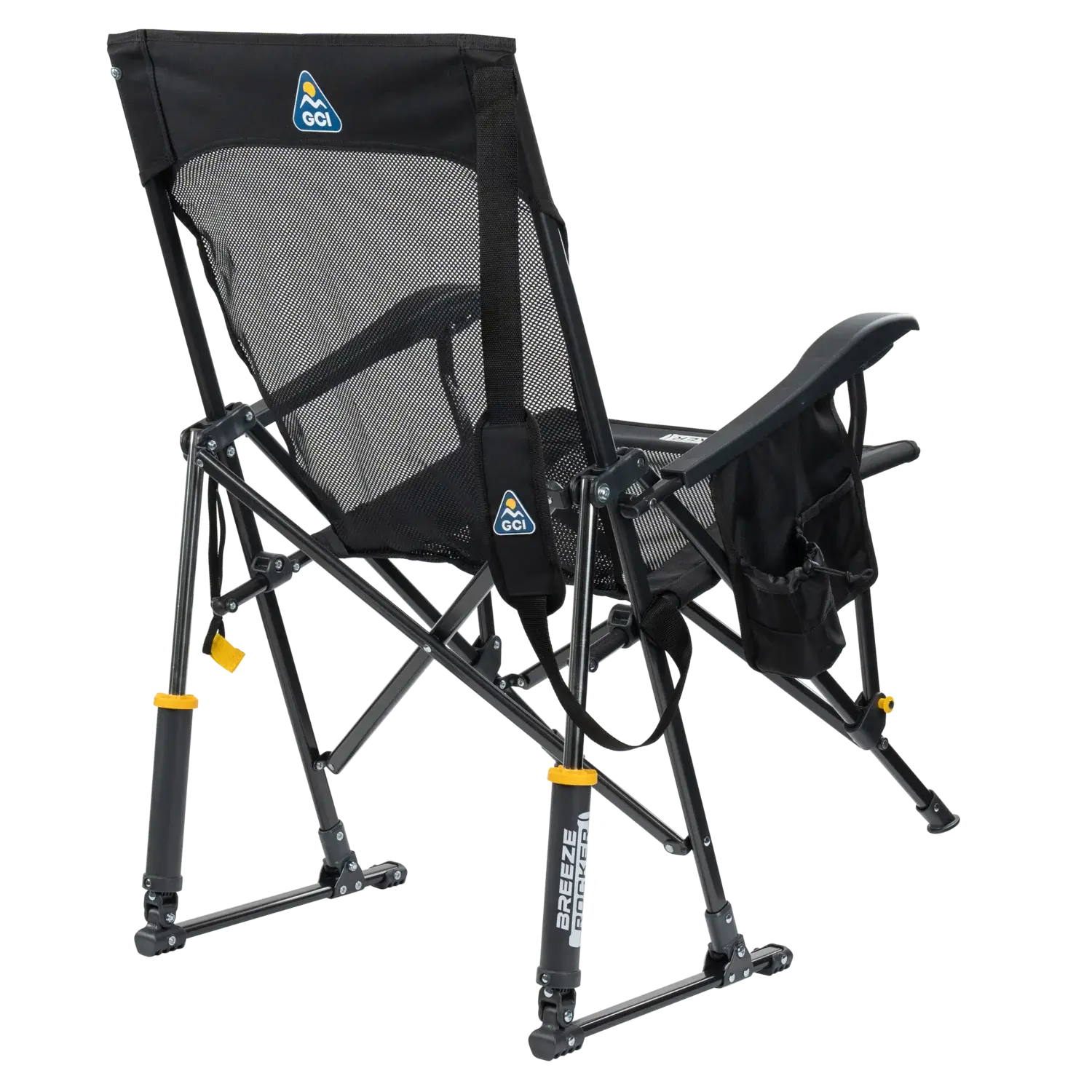 Heavy-Duty Freestyle BreezeRocker - Choice 504 - Patented Spring-Action Rocking Chair for Camping Detail