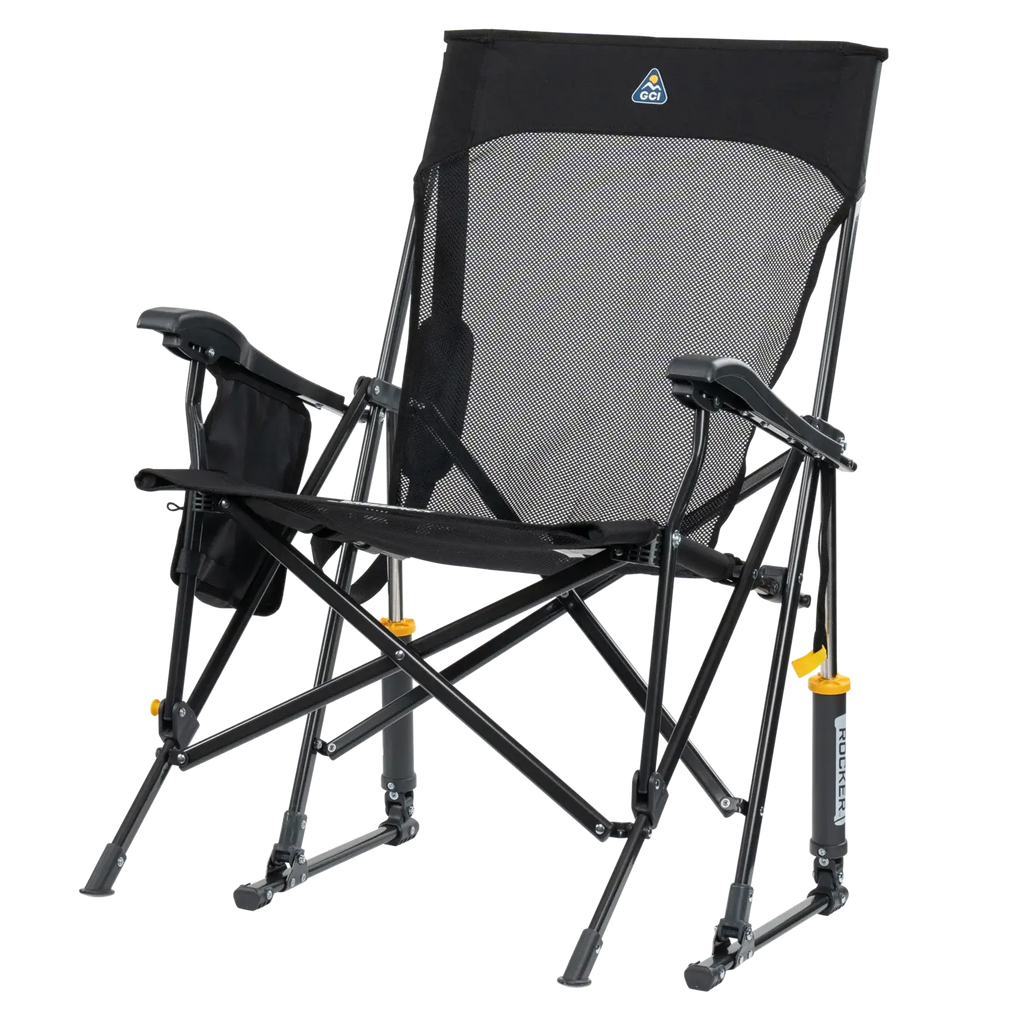 Heavy-Duty Freestyle BreezeRocker - Choice 504 - Patented Spring-Action Rocking Chair for Camping Detail