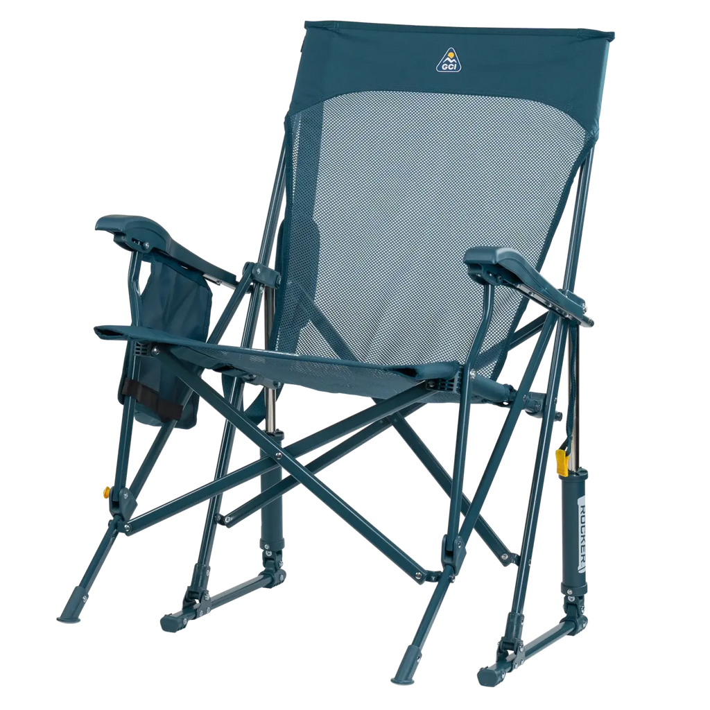 Heavy-Duty Freestyle BreezeRocker - Choice 504 - Patented Spring-Action Rocking Chair for Camping Detail