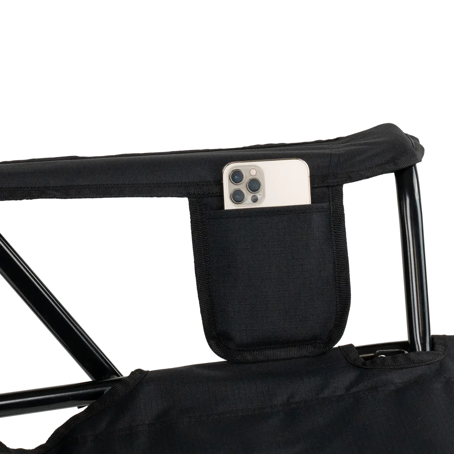 Patented Spring-Action College Comfort Pro Rocker - USC Trojans - Choice 856 - RoadTrip Rocker Smooth Motion Camp Chair Detail