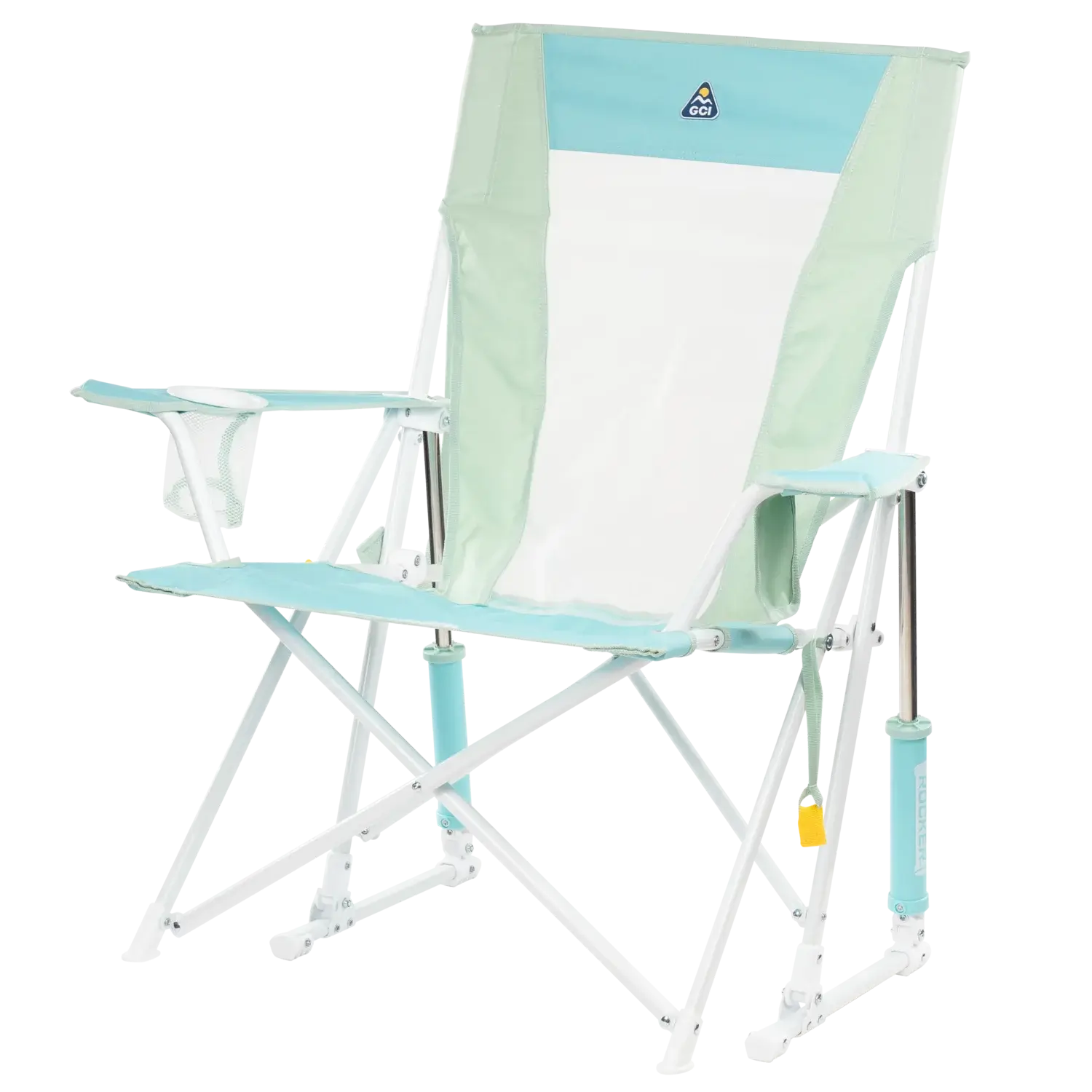 Premium All-Weather Comfort Pro Rocker - Choice 375 - RoadTrip Rocker Smooth Motion Camp Chair Detail