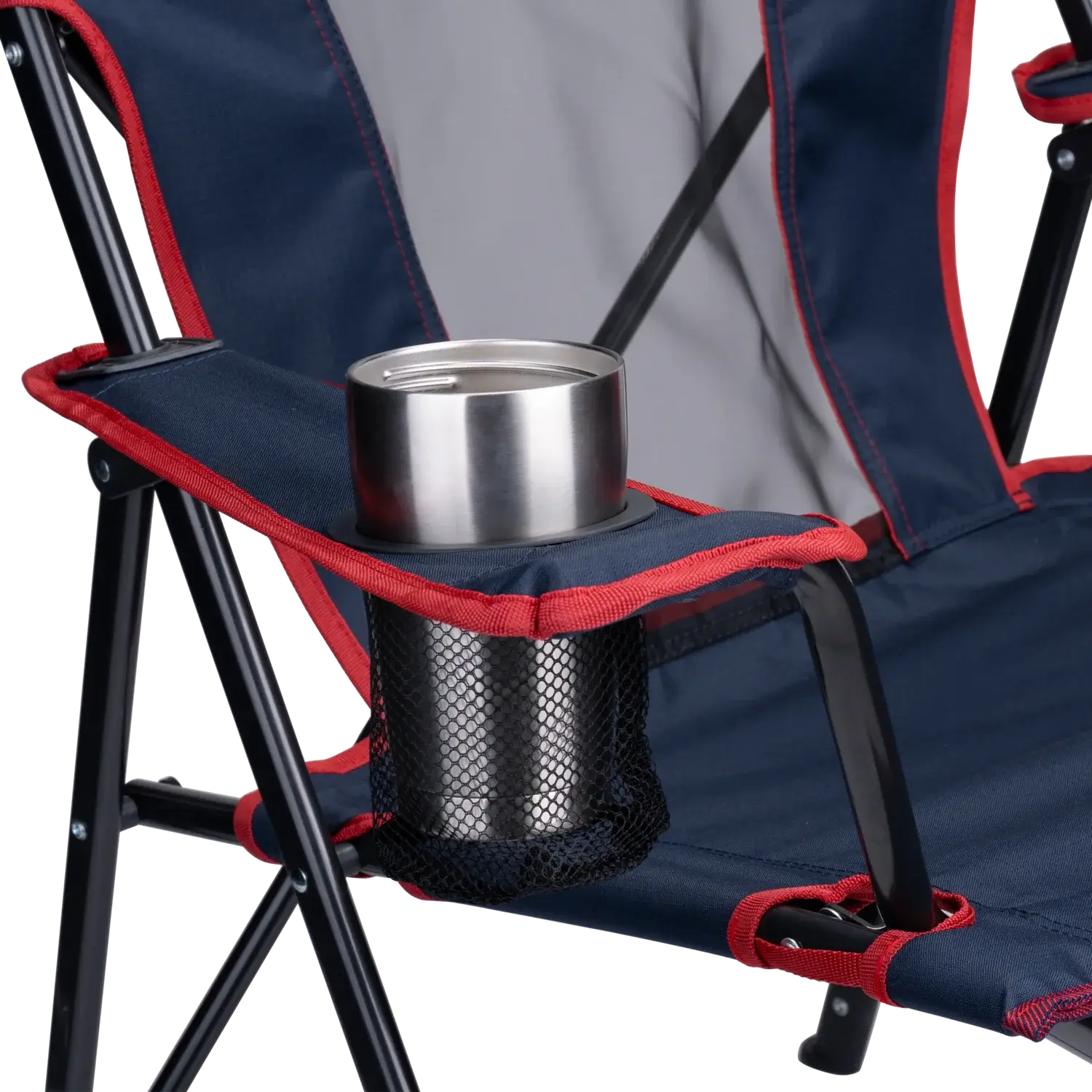 Micro-Folding Comfort Quad Chair - Choice 989 - Space-Saving Micro-Folding Chair for Backpacking Detail