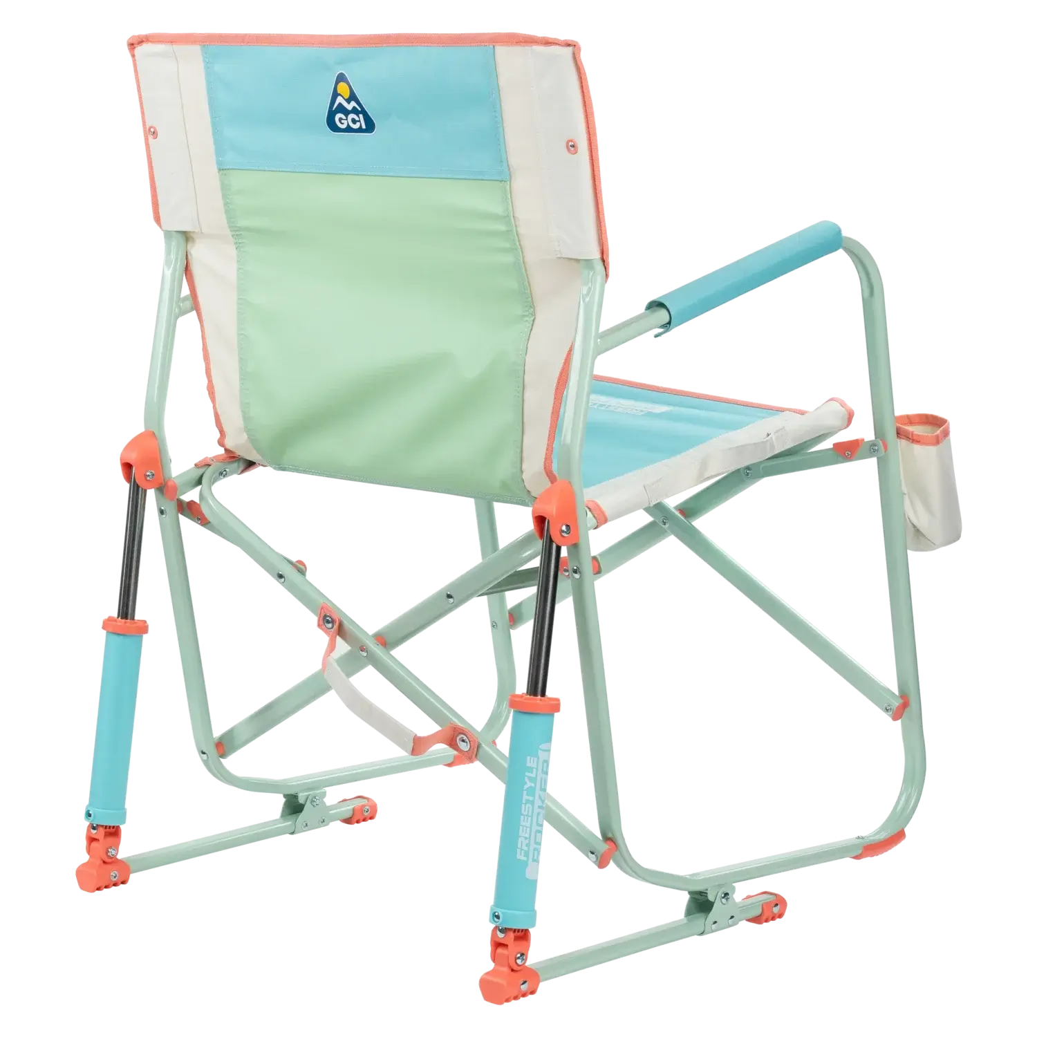 Smooth Motion Freestyle Rocker - Choice 711 - Patented Spring-Action Rocking Chair for Camping Detail