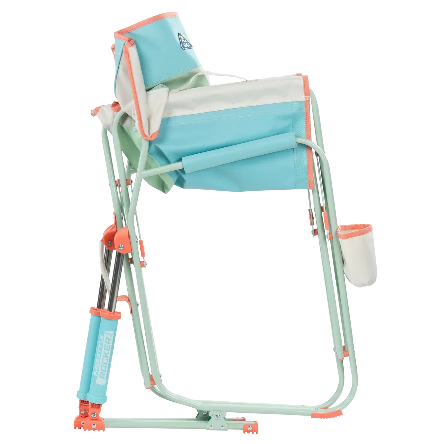 Smooth Motion Freestyle Rocker - Choice 711 - Patented Spring-Action Rocking Chair for Camping Detail
