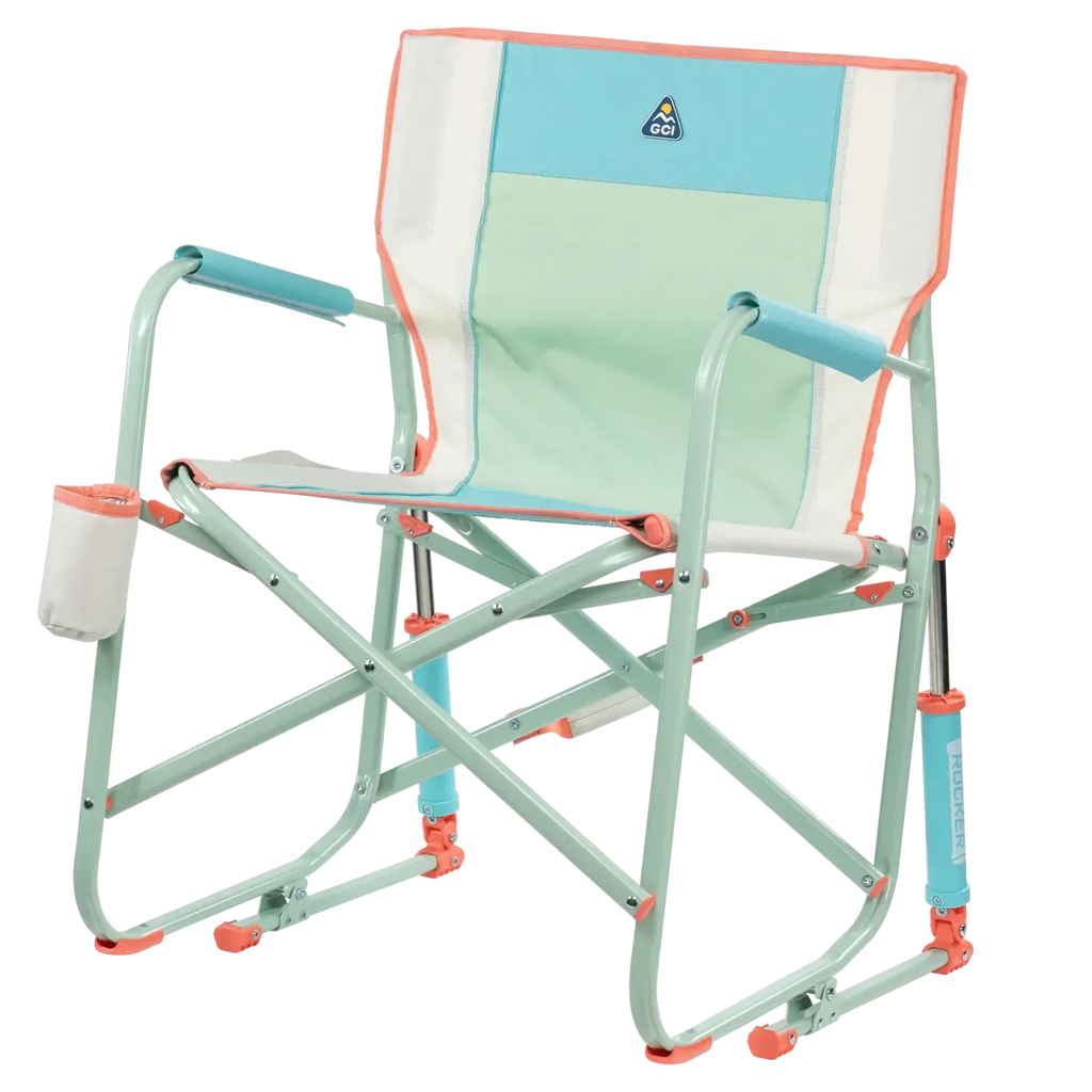 Smooth Motion Freestyle Rocker - Choice 711 - Patented Spring-Action Rocking Chair for Camping Detail