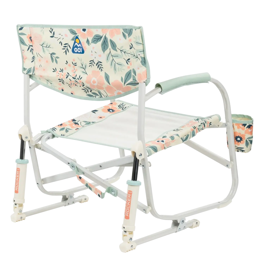 Premium All-Weather Grab & Go Rocker - Choice 551 - Patented Spring-Action Rocking Chair for Camping Detail