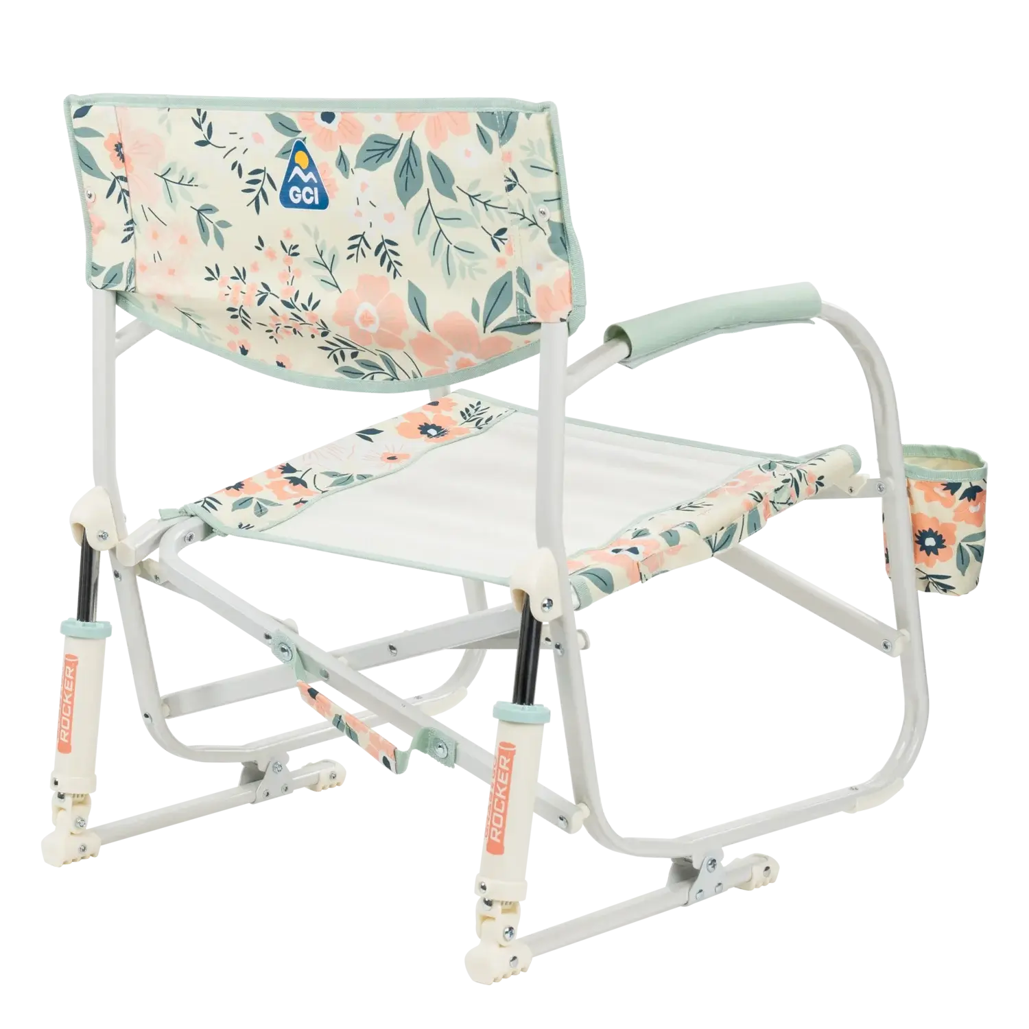Premium All-Weather Grab & Go Rocker - Choice 551 - Patented Spring-Action Rocking Chair for Camping Detail