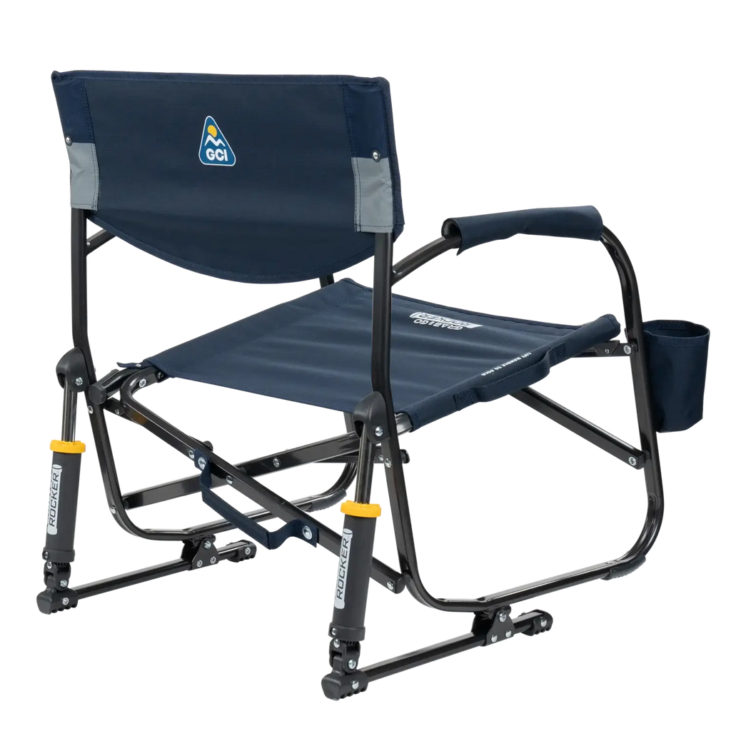 Premium All-Weather Grab & Go Rocker - Choice 551 - Patented Spring-Action Rocking Chair for Camping Detail