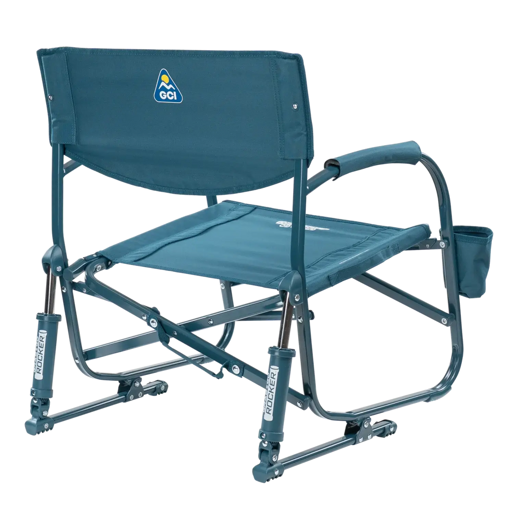 Premium All-Weather Grab & Go Rocker - Choice 551 - Patented Spring-Action Rocking Chair for Camping Detail