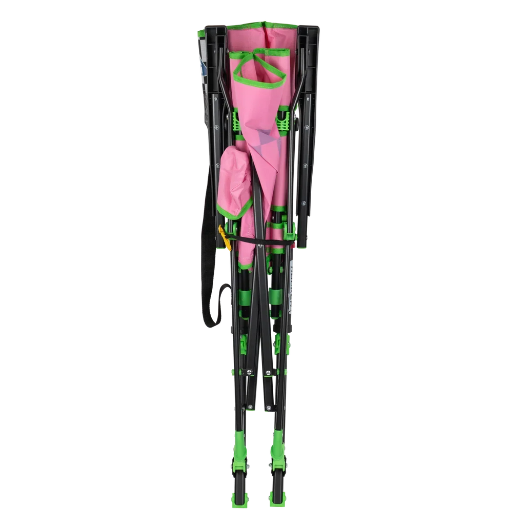 Patented Spring-Action RoadTrip Rocker - NASCAR For Her - Choice 560 - Patented Spring-Action Rocking Chair for Camping Detail