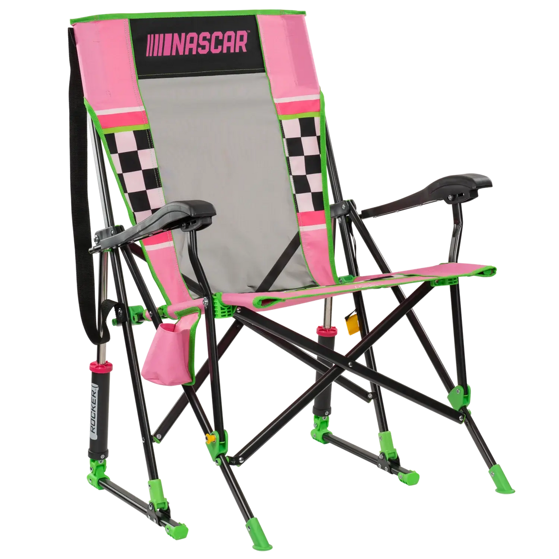 Patented Spring-Action RoadTrip Rocker - NASCAR For Her - Choice 560 - Patented Spring-Action Rocking Chair for Camping - Default Title
