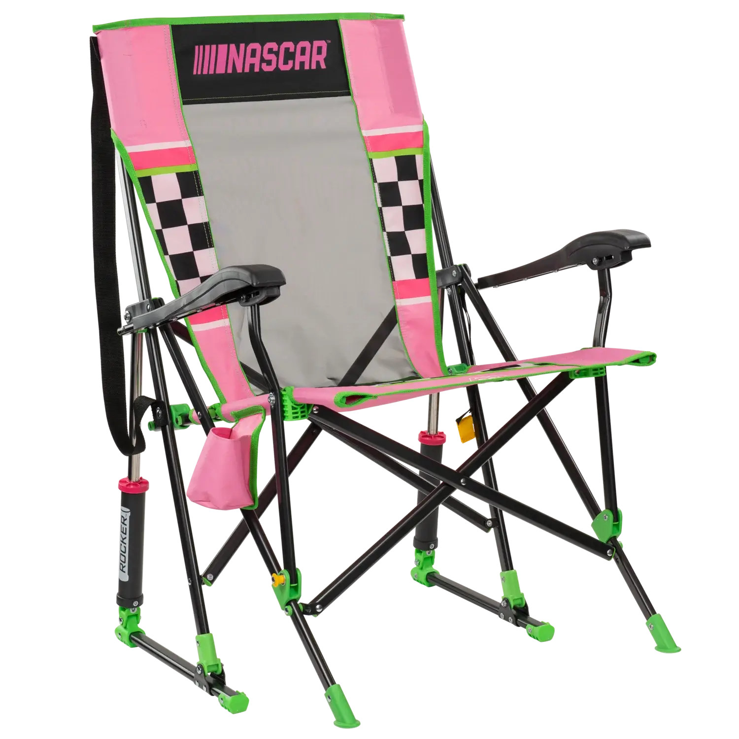 Patented Spring-Action RoadTrip Rocker - NASCAR For Her - Choice 560 - Patented Spring-Action Rocking Chair for Camping - Default Title