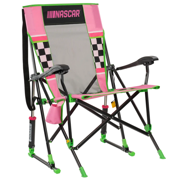 Patented Spring-Action RoadTrip Rocker - NASCAR For Her - Choice 560 - Patented Spring-Action Rocking Chair for Camping - Default Title