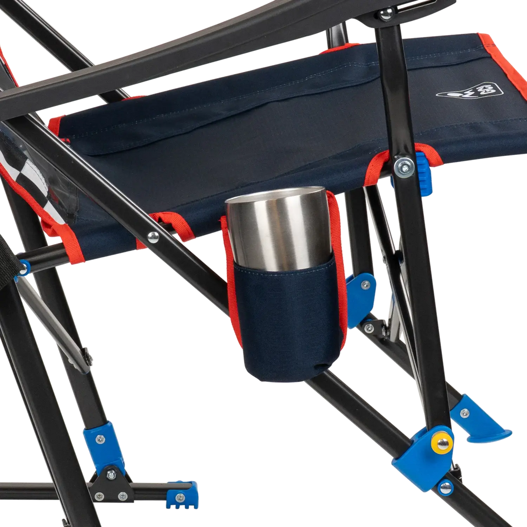 Smooth Motion RoadTrip Rocker - NASCAR For Him - Choice 453 - Freestyle Rocker Portable Outdoor Folding Chair Detail