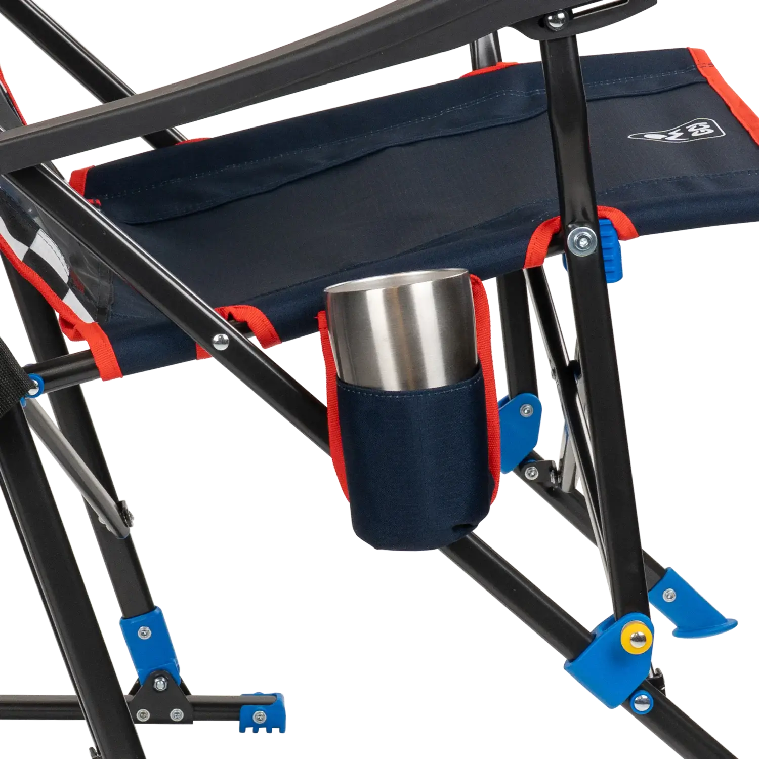 Smooth Motion RoadTrip Rocker - NASCAR For Him - Choice 453 - Freestyle Rocker Portable Outdoor Folding Chair Detail