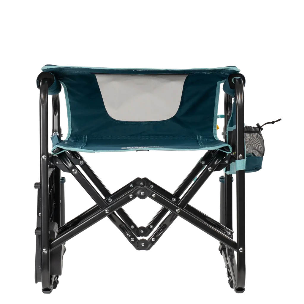 Heavy-Duty Freestyle Stowaway Rocker with Side Table - Choice 253 - Freestyle Rocker Portable Outdoor Folding Chair Detail